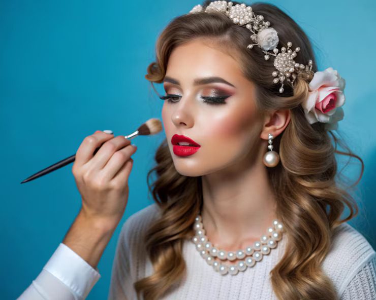 List some Bridal makeup options that could be Easily Applied at Home